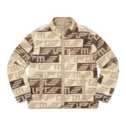 Omkeerbare Windstopper Fleecejas Supreme , Beige , Heren