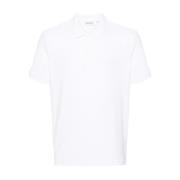 Witte Polo Shirt Logo Katoen Calvin Klein , White , Heren