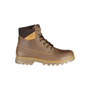 Elegante Veterschoenen met Contrastdetails Carrera , Brown , Heren