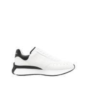 Witte Chunky Sneakers met Italiaanse Details Alexander McQueen , White...