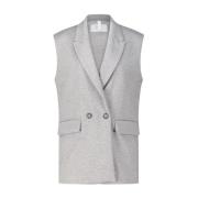 Blazer-Design Vest Riani , Gray , Dames