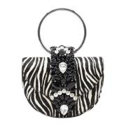 Maan Clutch Bag Alma EN Pena , Black , Dames