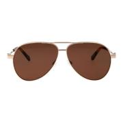 Ruston L Zonnebril Off White , Brown , Unisex