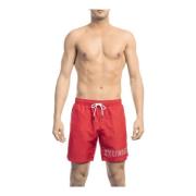 Heren Zwemkleding Collectie Bikkembergs , Red , Heren