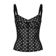 Stijlvolle TOP voor modeliefhebbers Dolce & Gabbana , Black , Dames