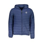 Blauwe hoodie met zakken North Sails , Blue , Heren