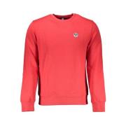 Geborsteld Katoenen Sweatshirt met Applique Logo North Sails , Red , H...