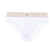 Griekse Oorsprong Zwemkleding Wit Goud Versace , White , Heren