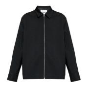 Overhemd met kraag Jil Sander , Black , Heren