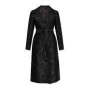 Gestreepte jas Etro , Black , Dames