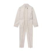 Iconics Rits Jumpsuit Crème Stella McCartney , Beige , Dames