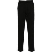 Zwarte broek met elastische taille Calvin Klein , Black , Heren