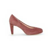 Elegant Velvet Evening Heels Gabor , Pink , Dames