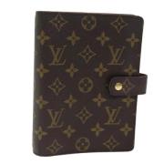 Pre-owned Canvas home-office Louis Vuitton Vintage , Brown , Dames