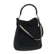 Pre-owned Canvas gucci-bags Gucci Vintage , Black , Dames