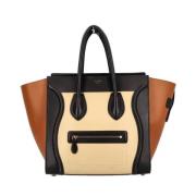 Pre-owned Leather totes Celine Vintage , Brown , Dames