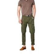 Groene Cargo Broek Katoen Resca 3D Mason's , Green , Heren