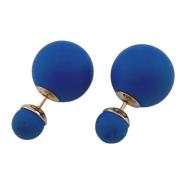 Pre-owned Fabric dior-jewelry Dior Vintage , Blue , Dames