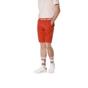 London Summer Heren Chino Bermuda Shorts Mason's , Orange , Heren