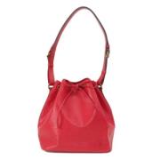 Pre-owned Leather shoulder-bags Louis Vuitton Vintage , Red , Dames