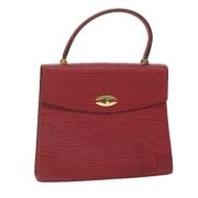 Pre-owned Leather louis-vuitton-bags Louis Vuitton Vintage , Red , Dam...