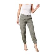 Curvy Cargo Broek in Militair Groen Mason's , Green , Dames