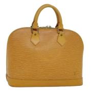 Pre-owned Leather louis-vuitton-bags Louis Vuitton Vintage , Yellow , ...