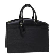 Pre-owned Leather louis-vuitton-bags Louis Vuitton Vintage , Black , D...