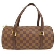 Pre-owned Canvas louis-vuitton-bags Louis Vuitton Vintage , Brown , Da...