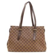 Pre-owned Canvas shoulder-bags Louis Vuitton Vintage , Brown , Dames