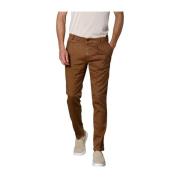 Amalfi 2 Pinces Heren Chino Broek Mason's , Brown , Heren