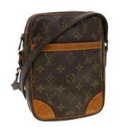 Pre-owned Canvas louis-vuitton-bags Louis Vuitton Vintage , Brown , Da...