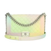 Pre-owned Leather chanel-bags Chanel Vintage , Multicolor , Dames