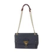 Pre-owned Canvas handbags Louis Vuitton Vintage , Blue , Dames