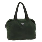 Pre-owned Nylon prada-bags Prada Vintage , Green , Dames