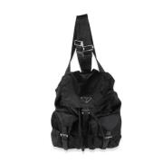 Pre-owned Leather backpacks Prada Vintage , Black , Dames