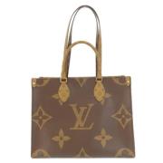 Pre-owned Fabric louis-vuitton-bags Louis Vuitton Vintage , Brown , Da...