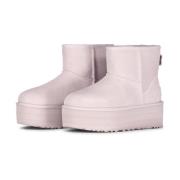 Klassieke Mini Platform Laarzen UGG , Pink , Dames