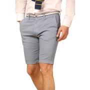 London Summer Heren Chino Bermuda Shorts Mason's , Blue , Heren