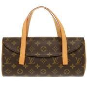 Pre-owned Canvas louis-vuitton-bags Louis Vuitton Vintage , Brown , Da...