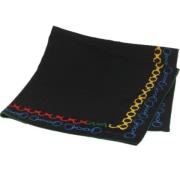 Pre-owned Silk scarves Hermès Vintage , Black , Dames