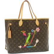 Pre-owned Canvas louis-vuitton-bags Louis Vuitton Vintage , Brown , Da...