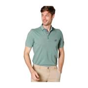 Leopardi Heren Polo Mint Groen Mason's , Green , Heren