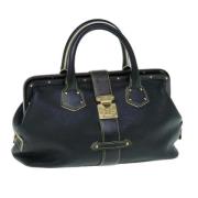 Pre-owned Leather louis-vuitton-bags Louis Vuitton Vintage , Black , D...