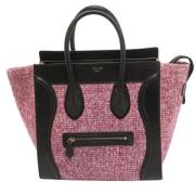 Pre-owned Leather totes Celine Vintage , Pink , Dames