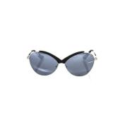 Butterfly Metalen Zonnebril Blauw Verloop Frankie Morello , Black , Un...