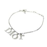 Pre-owned Metal dior-jewelry Dior Vintage , Gray , Dames