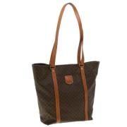 Pre-owned Leather totes Celine Vintage , Black , Dames