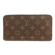 Pre-owned Canvas wallets Louis Vuitton Vintage , Brown , Dames