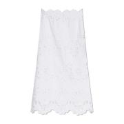 Kanten Rok Dolce & Gabbana , White , Dames